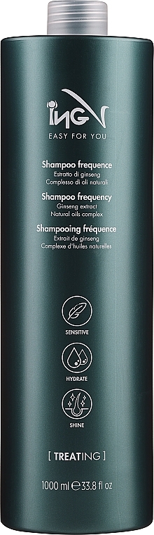 Шампунь ежедневный для всех типов волос - ING Professional Treating Frequence Shampoo — фото N1