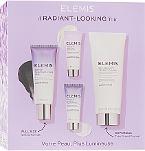 Парфумерія, косметика Набір - Elemis Kit Peptide 24/7 4-Step Collection (clean/200ml + cream/15ml + gel/mask/15ml + mask/75ml)