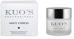 Духи, Парфюмерия, косметика Крем для лица - Kuo's White Express Depigmenting Cream