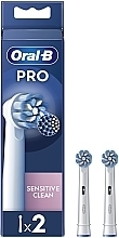 Парфумерія, косметика Змінні насадки для електричної зубної щітки, 2 шт. - Oral-B Pro Sensitive Clean