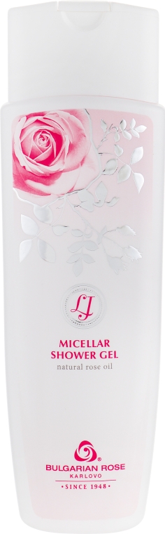 Міцелярний гель для душу - Bulgarska Rosa Rose & Joghurt Shower Gel Lady's Joy Micellar Shower Gel — фото N1