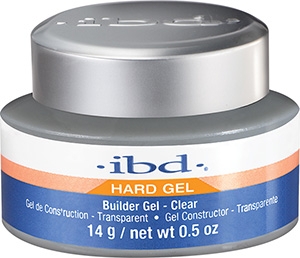 Гель конструирующий для ногтей прозрачный - IBD Builder Clear Gel — фото N1