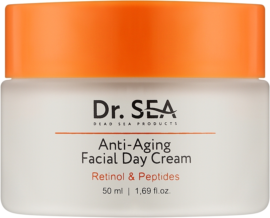 Антивіковий денний крем для обличчя - Dr. Sea Anti-Aging Facial Day Cream — фото N1