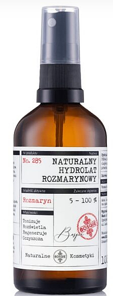 Натуральний гідролат розмарину - Bosqie Natural Hydrolat Rosemary — фото N1