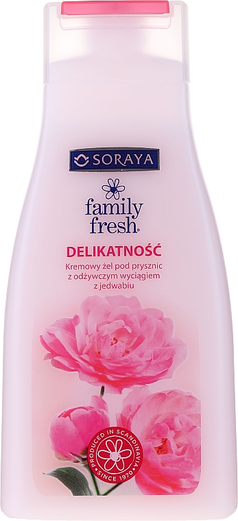 Крем-гель для душу "Делікатний" - Soraya Family Fresh Cream Shower Gel — фото N3