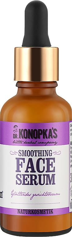 Розгладжувальна сироватка для обличчя - Dr. Konopka's Smoothing Face Serum