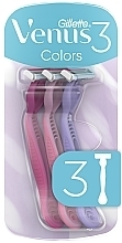 Парфумерія, косметика Одноразові станки для гоління, 3 шт - Gillette Venus Simply 3 Plus