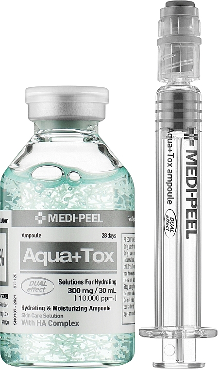 Зволожувальна сироватка для обличчя - Medi Peel Blue Aqua Calming Ball Ampoule — фото N3