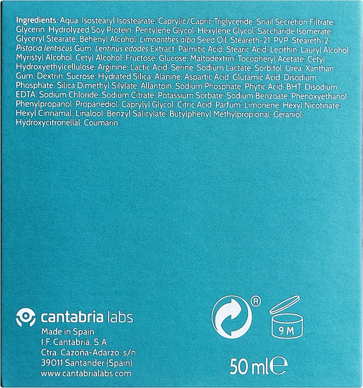 Живильний ліфтинговий крем для обличчя - Cantabria Labs Endocare Tensage Nourishing Cream — фото N3