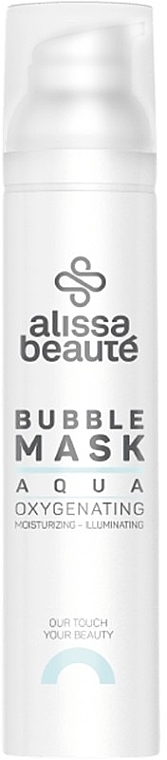 Зволожуюча маска з технологією "bubble oxygen" - Alissa Beaute Aqua Sens OxyGen Bubble Mask — фото N1