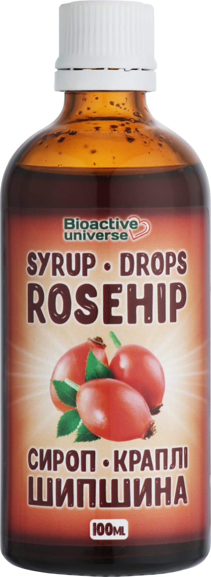 Сироп-капли "Шиповник" - Bioactive Universe Syrup-Drops Rosehip — фото 100ml