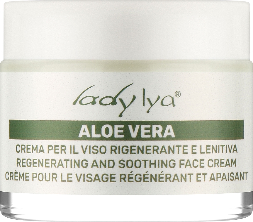 Крем для лица успокаивающий "Алое вера" - Lady Lya Face Cream — фото N1