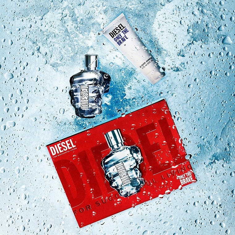 Diesel Only The Brave - Набор (edt/50ml + sh/gel/75ml) — фото N3