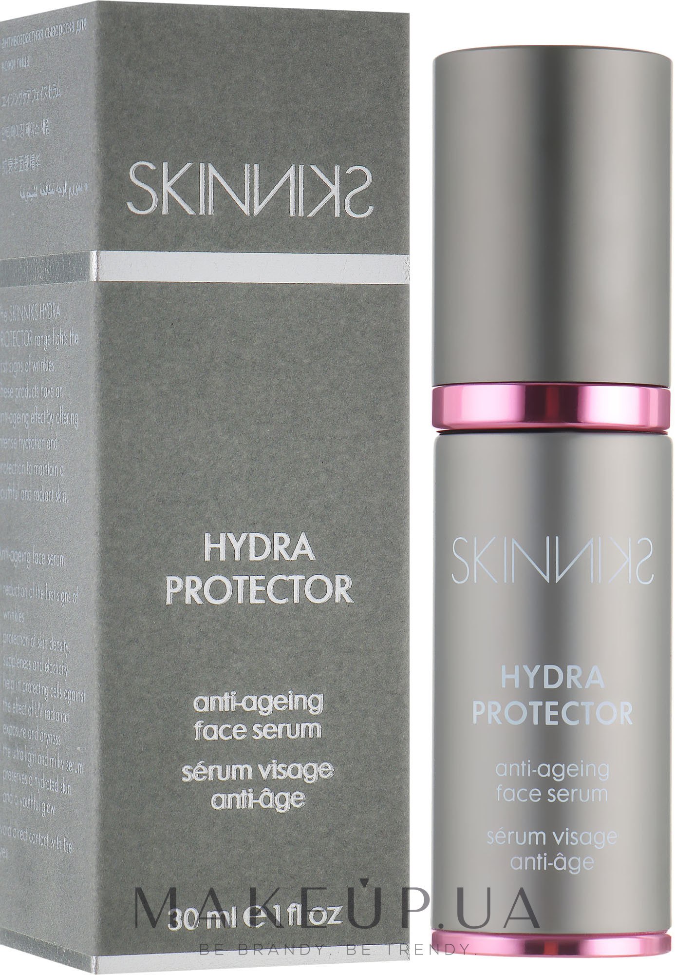 Увлажняющая антивозрастная сыворотка для лица - Mades Cosmetics Skinniks Hydro Protector Anti-ageing Face Serum — фото 30ml