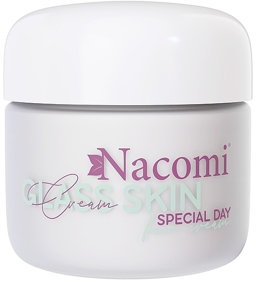 Питательный крем для лица - Nacomi Glass Skin Face Cream — фото N1