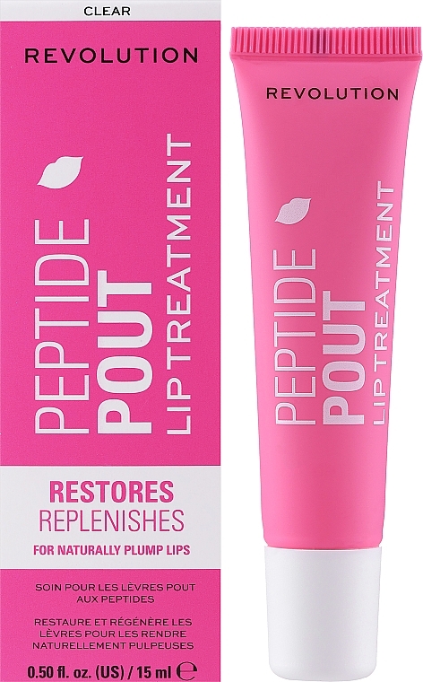 Засіб для догляду за губами - Revolution Skincare Lip Treatment Peptide Pout — фото N2