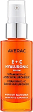 Освіжальна гіалуронова сироватка з вітамінами Е + С - Averac Focus Hyaluronic Serum With Vitamins E + C — фото N2