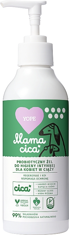 Пробіотичний гель для інтимної гігієни для вагітних - Yope Mama Cica — фото N1