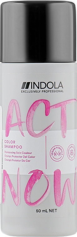 Шампунь для окрашенных волос - Indola Act Now! Color Shampoo — фото N1