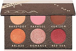 Духи, Парфюмерия, косметика Палетка теней для глаз - Zoeva Soft Sun Voyager Eyeshadow Palette