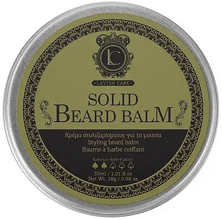 Твердый бальзам для ухода за бородой - Lavish Care Solid Beard Balm — фото N1