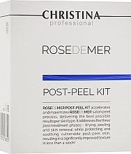 Парфумерія, косметика УЦІНКА Набір - Christina Rose De Mer Post Peeling Kit (ser/15ml + ser/15ml + cr/mask/15ml) *