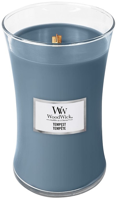 Ароматична свічка в склянці - WoodWick Hourglass Candle Tempest — фото N3