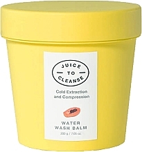 Бальзам для очищення й видалення макіяжу - Juice To Cleanse Water Wash Balm — фото N1