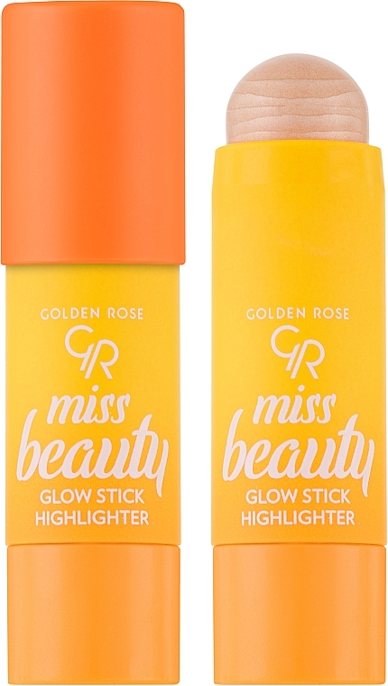 Хайлайтер-стик - Golden Rose Miss Beauty Glow Stick Highlighter — фото N1