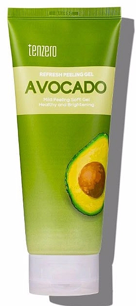 Пилинг-гель для лица с экстрактом авокадо - Tenzero Refresh Peeling Gel Avocado — фото N1
