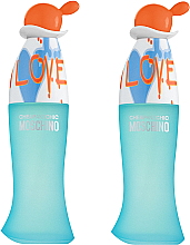 Moschino I Love Love - Набор (edt/30ml + edt/30ml) — фото N1