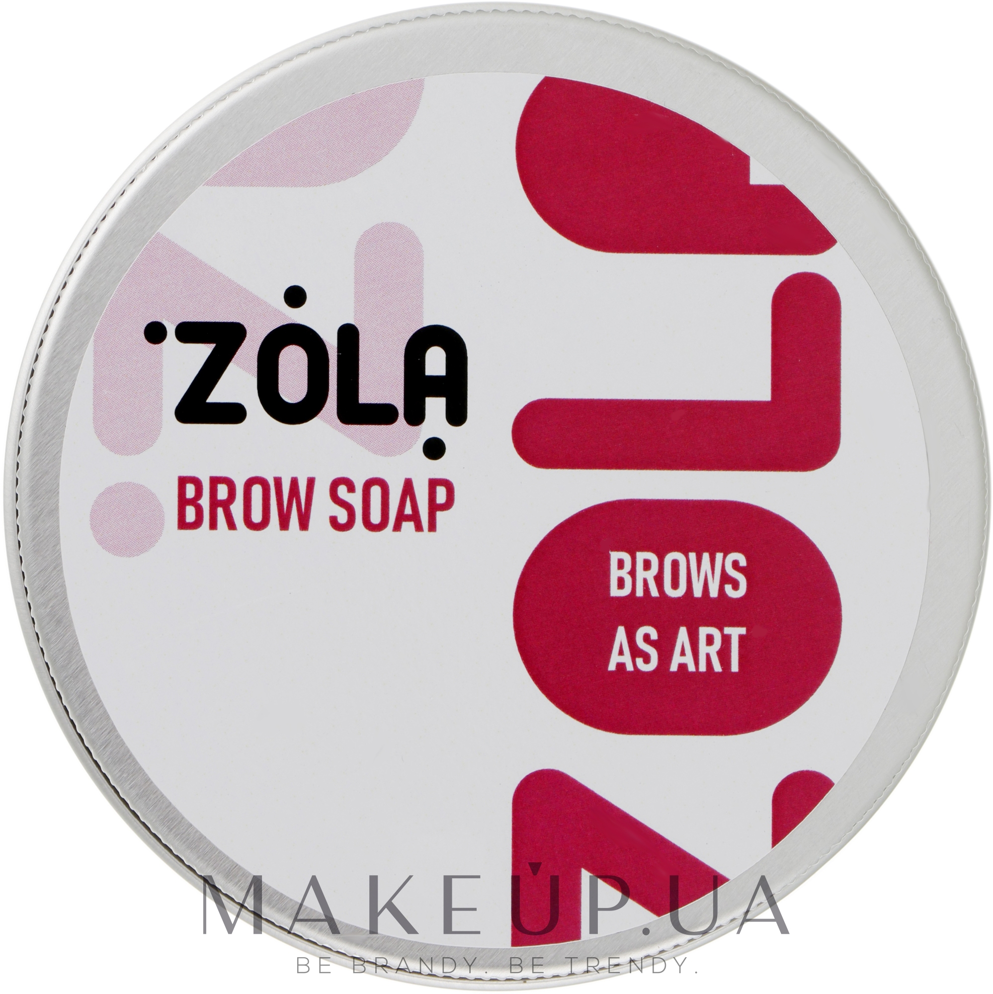 Мыло для бровей для фиксации волосков - Zola — фото 50g