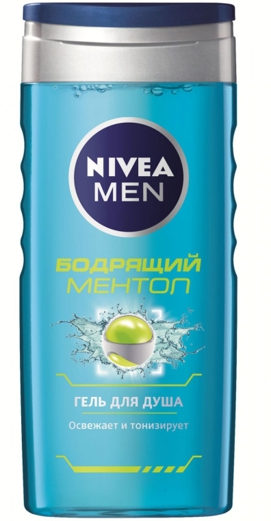 Гель для душа "Бодрящий ментол" - Nivea Men Power Refresh Shower Gel