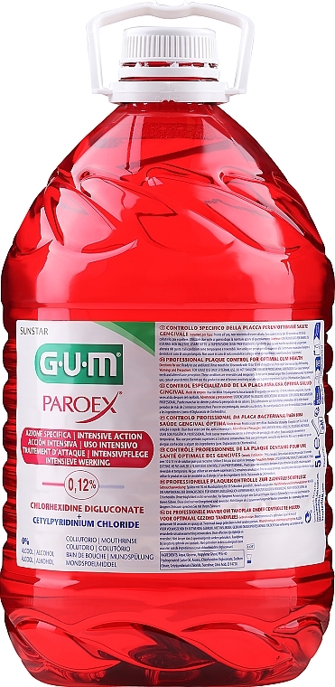 Ополаскиватель для полости рта - G.U.M Paroex 0.12% Mouth Rinse — фото N2