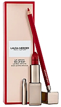 Парфумерія, косметика Набір - Laura Mercier Lip Artiste Lip Duet Set (lipstick/3.5g + lip/liner/1.49g)