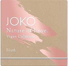 Румяна - JOKO Nature of Love Vegan Collection Blush — фото N1
