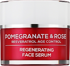 Восстанавливающая сыворотка-бустер для лица "Гранат и роза" - BioFresh Via Natural Pomegranate & Rose Regenerating Face Booster-Serum — фото N1