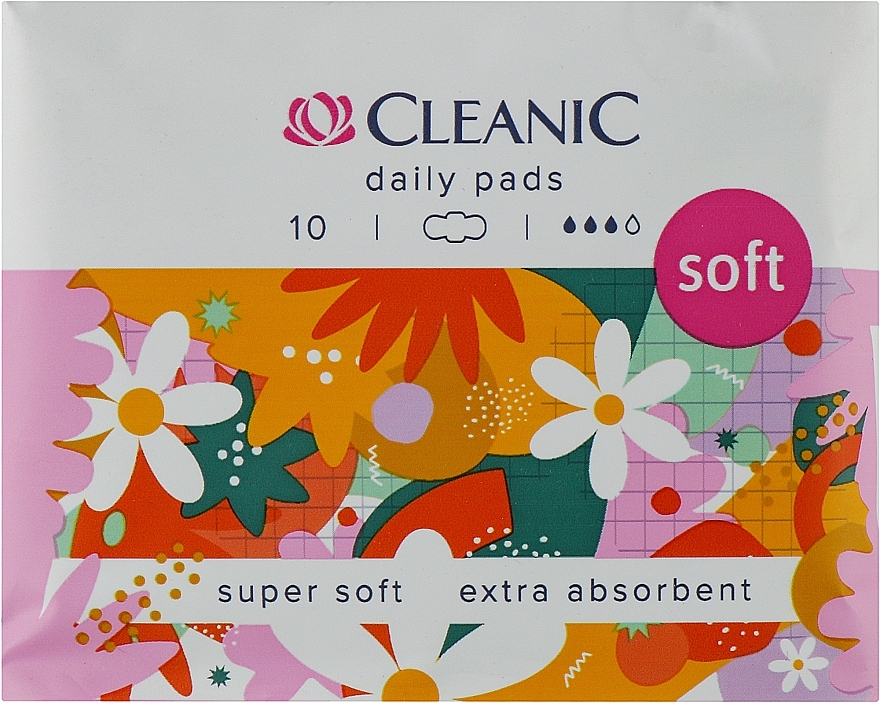 Гігієнічні прокладки, 10 шт. - Cleanic Soft Day Pads