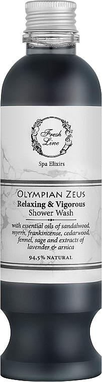 Гель для душу "Олімпійський Зевс" - Fresh Line Spa Elixirs Olympian Zeus Shower Wash — фото N1