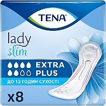 Урологические прокладки, 8 шт. - TENA Lady Slim Extra Plus — фото N1