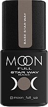 Кольорова база для нігтів - Moon Full Star Way Rubber Base — фото N1