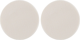 Духи, Парфюмерия, косметика Спонж CS064W для макияжа круг 2в1, белый - Cosmo Shop Sponge 