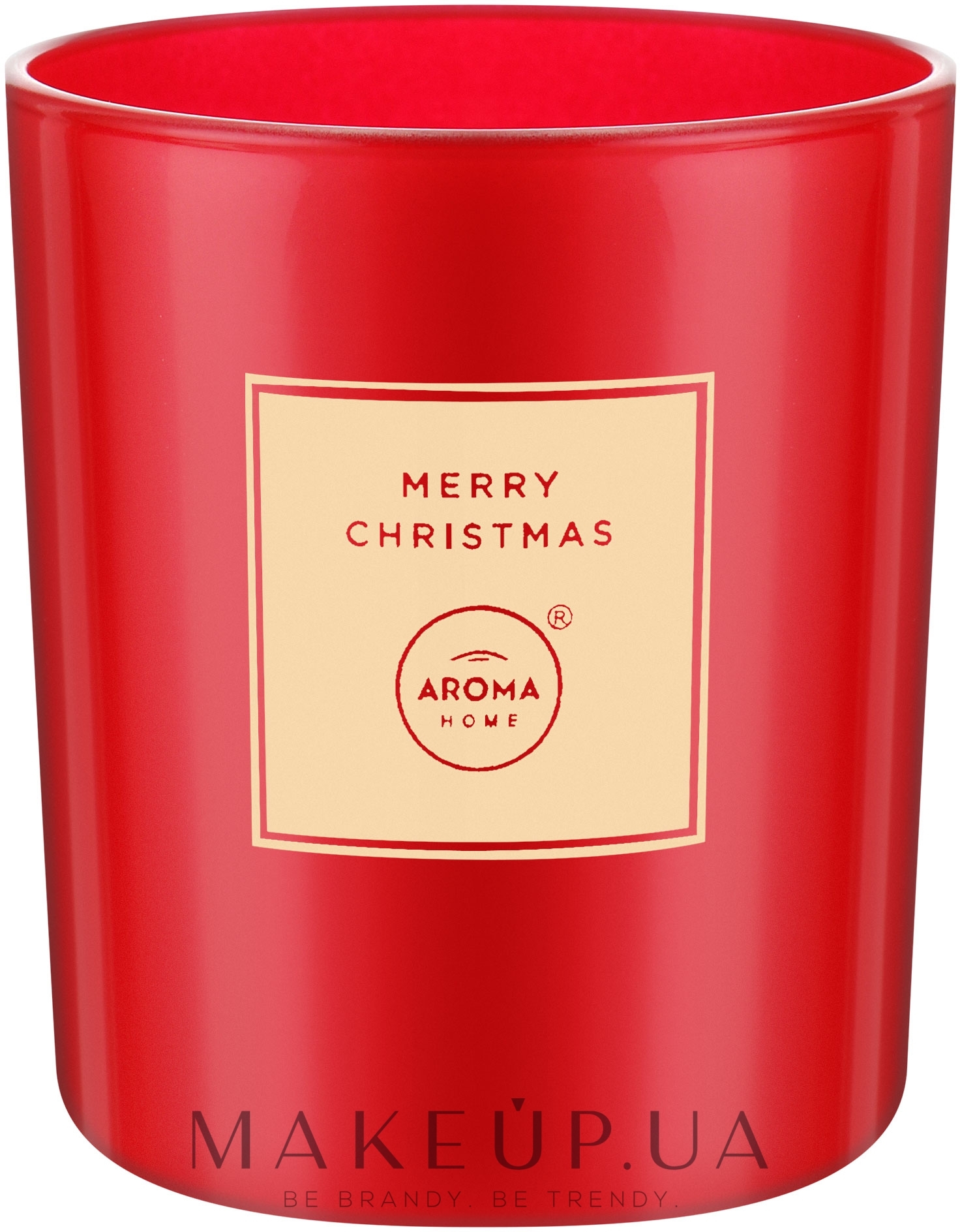 Aroma Home Merry Christmas Apple & Cinnamon - Ароматична свічка — фото 140g
