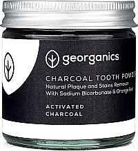 Натуральный зубной порошок - Georganics Activated Charcoal Natural Toothpowder — фото N1