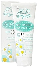 Духи, Парфюмерия, косметика Лосьон солнцезащитный для детей - Green Beaver Natural Mineral Baby Sunscreen Spf 35