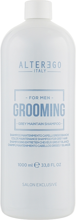 Шампунь для сивого волосся - Alter Ego Grooming Grey Maintain Shampoo — фото N3