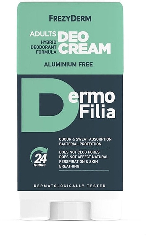 Кремовый дезодорант для тела - Frezyderm Dermofilia Adults Deo Cream Hybrid Deodorant Formula — фото N1