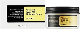 Улиточный универсальный крем - COSRX Advanced Snail 92 All In One Cream — фото N2