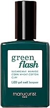 Гель-лак для нігтів - Manucurist Green Flash Led Gel Nail Laquer — фото N1
