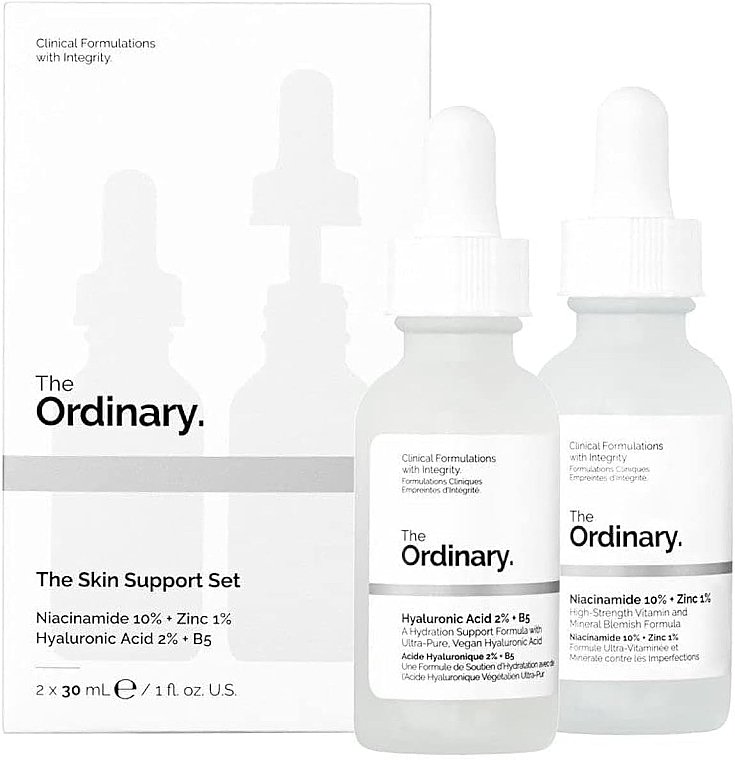 Набір - The Ordinary The Skin Support Set (f/ser/2x30ml) — фото N1